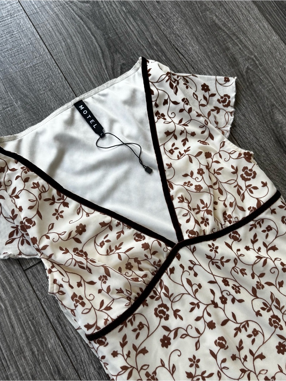 Motel Rocks Flower Mini Dress - Picture 2 of 6